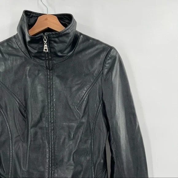 Danier Leather Moto-Style Jacket - Picture 2 of 7